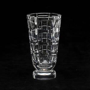 VAS, glas, Tusen fönster, Simon Gate, Orrefors, signerad.