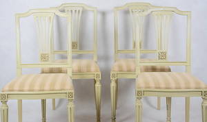 STOLAR, 4 st, gustaviansk stil, 1900-talets första hälft.
