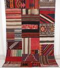 Persisk Patchwork kelim, 258x177 cm.