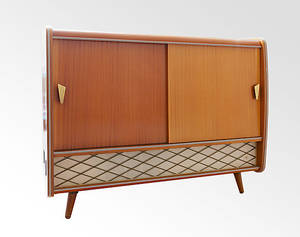 TV och MUSIKMÖBEL, 195060-tal.