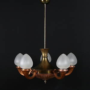 TAKLAMPA, jugend. 1900-talets början.