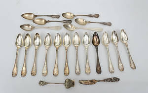 SKEDAR, silver, 20 delar, 357,6 gram.