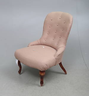 EMMAFÅTÖLJ, rokokostil, 1900-tal.