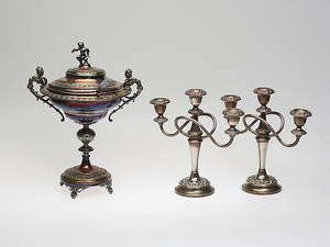 NYSILVERFÖREMÅL, 4 delar.