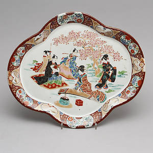 FAT, porslin, Japan 1800-tal.