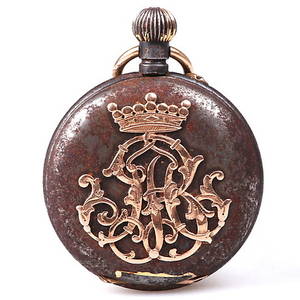 FICKUR, W Gabus, med 14k guldemblem.