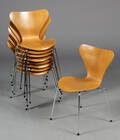Arne Jacobsen, 7er stole, egetræ, model 3107 9