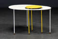 Mathieu Matégot Sofabord model Kangourou white-yellow Denne vare er sat til omsalg under nyt varenummer 4553841