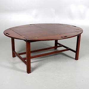 SOFFBORD, sk Butlers tray, Engelsk stil. 1900-talets andra hälft.