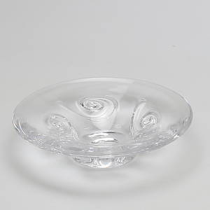 FAT i glas, Göran Wärff, Kosta, signerad Kosta 7645 Wärff.