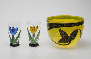 VASER, ett par samt SKÅL, Ulrika Hydman-Valllien, Kosta Boda.