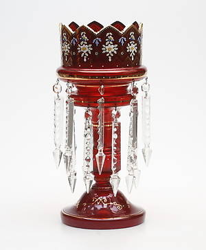 VAS, glas, troligen Böhmen, omkring 1900.