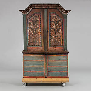 SKÅP, allmoge, 171800-tal.