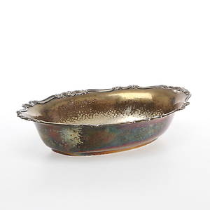 SKÅL, silver 830, CG Hallberg, svenska importstämplar.