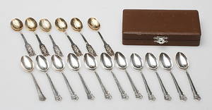 SKEDAR, 116 st, silver, vikt ca. 172,2 gram.