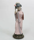 FIGURIN, porslin, Geisha, Lladro.