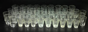 Samling seltersglas, ca 52 st 52