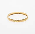 STEL ARMRING, 21k guld, vikt ca 15,6 gr.