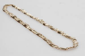 HALSBAND, 14k guld, vikt ca 10,8 gr.