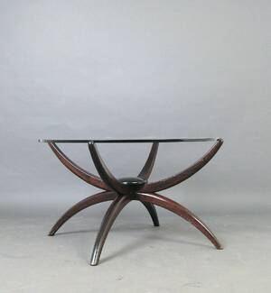 Großer Spider Coffee Table der 195060er Jahre
