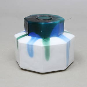 LAMPKUPA, glas, Helena Tynell för Flygsfors.