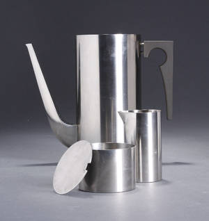 Samling Stelton Cylinda line, Arne Jacobsen kaffekande mm. 3