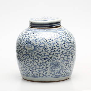 LOCKURNA, porslin, Kina, 1800-tal.