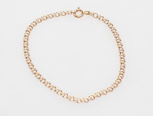 ARMBAND BISMARCK, 18 guld, vikt ca 2,5 gr.