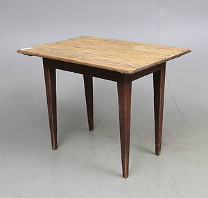 BORD, allmoge, 1800-talets första hälft.