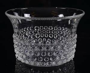SAARA HOPEA. SKÅL, glas, Nypplä 5371, Nuutajärvi, Finland.
