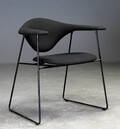 GamFratesi. Masculo Chair, sort stof