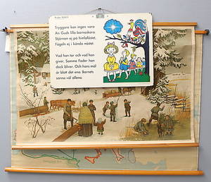 SKOLPLANSCHER, 3 st.