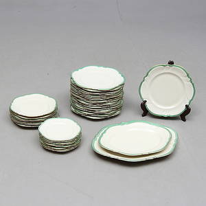 SERVISDELAR, 36 delar, porslin, Rosenthal.