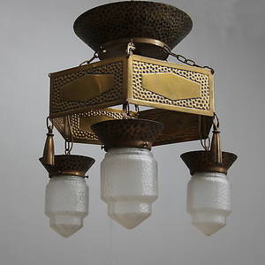 TAKLAMPA, jugend, tidigt 1900-tal.