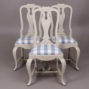 STOLAR, 3 st. Rokokostil, Geromar, samtida.