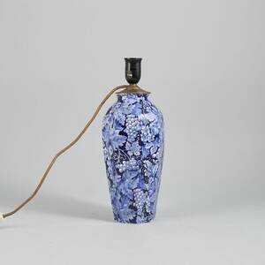 Bordslampfot, porslin