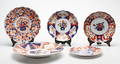 FAT och TALLRIKAR, 5 st. Imari, 181900-tal.
