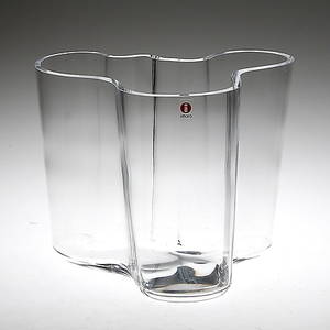 VAS, glas, Savoy, Alvar Aalto, Iittala, Finland.