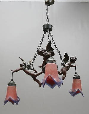 TAKLAMPA, 1900-talets senare del.