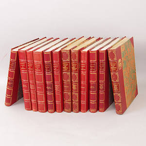 SVENSKA SLOTT OCH HERRESÄTEN, halvfranska band.