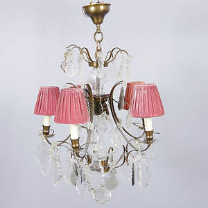 LJUSKRONA, rokokostil, 1900-tal.