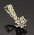 Diamantvedhæng, ca. 0.52 ct