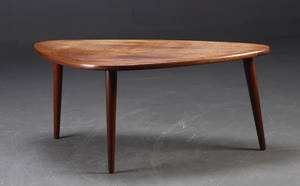 Dansk møbelproducent . Sofabord - Palisander.