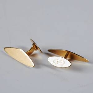 Manschettknappar 18 k guld