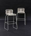 Verner Panton. VP ONE barstole i HVID 2 
