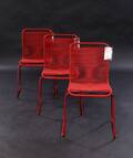 Verner Panton. Tre VP ONE stole i Red 3