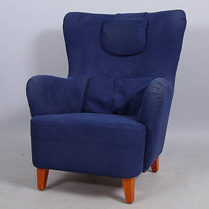 FÅTÖLJ MED FOTPALL, 19002000-tal.