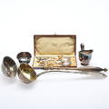 PARTI, silver, 8 delar, ca 500 gram.