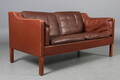 Børge Mogensen. Fritstående to-pers. sofa, model 2212 