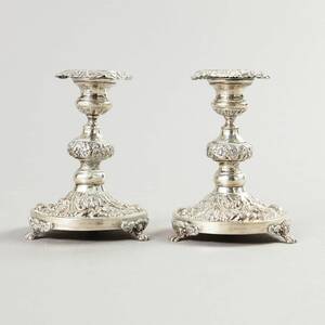 Ljusstakar silver Gustaf Möllenborg